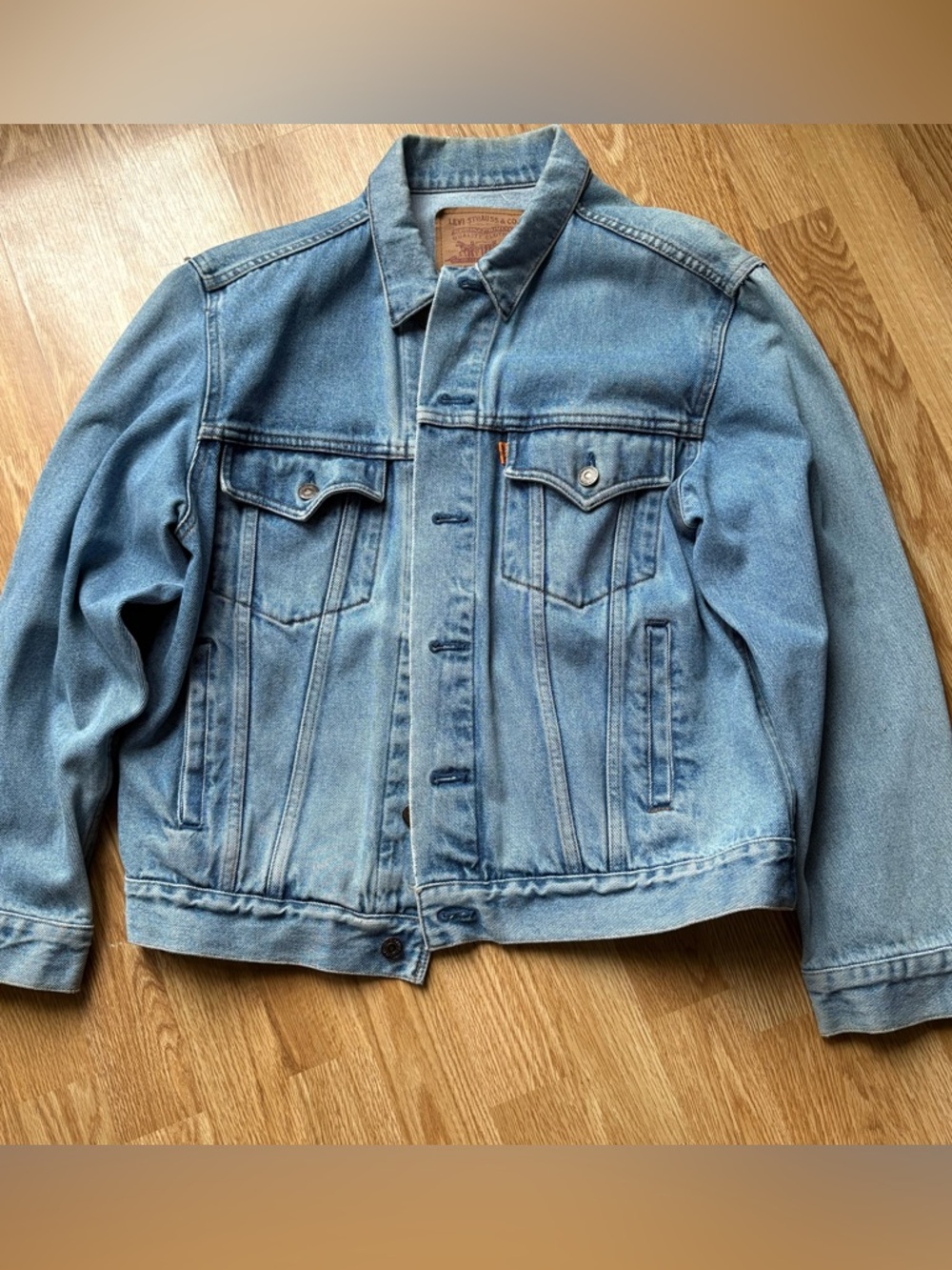 Levis orange tab trucker jacket size 42 75515-0212